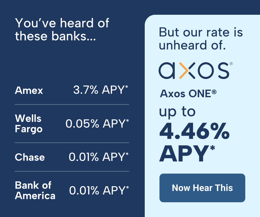 Axos Promo 1